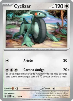 Cyclizar 157 Fenda Paradoxal