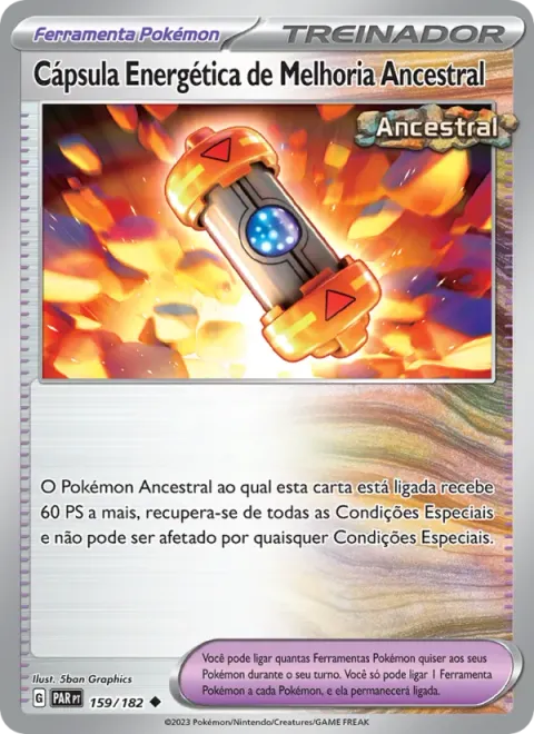 Cápsula Energética de Melhoria Ancestral 159/182