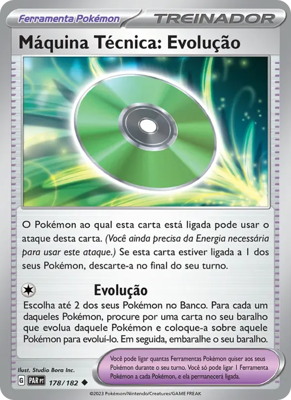 Máquina Técnica: Evolução 178/182 Fenda Paradoxal