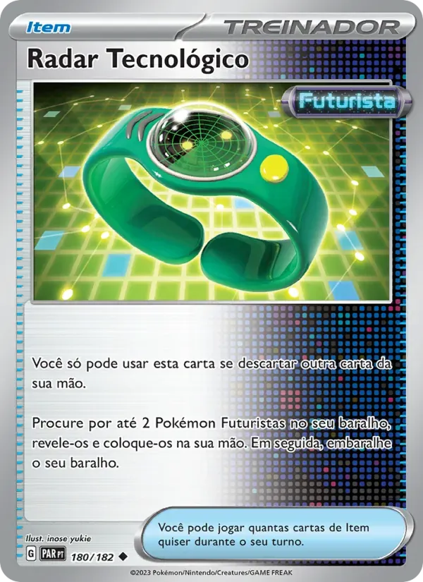 Radar Tecnológico 180/182 Fenda Paradoxal