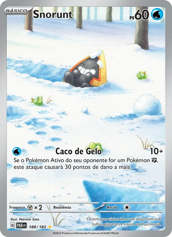Snorunt 188/182 Fenda Paradoxal