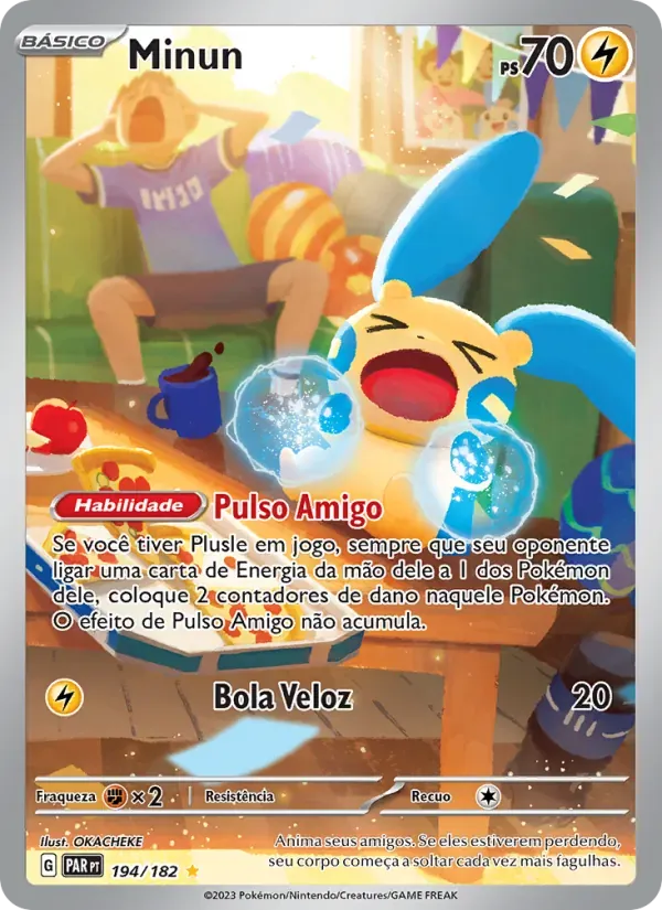 Minun 194/182 Fenda Paradoxal
