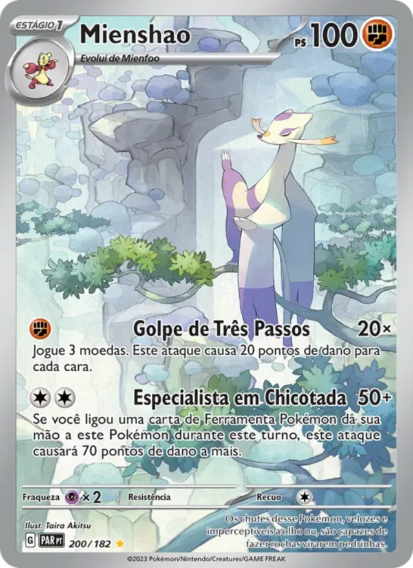 Mienshao 200/182 Fenda Paradoxal