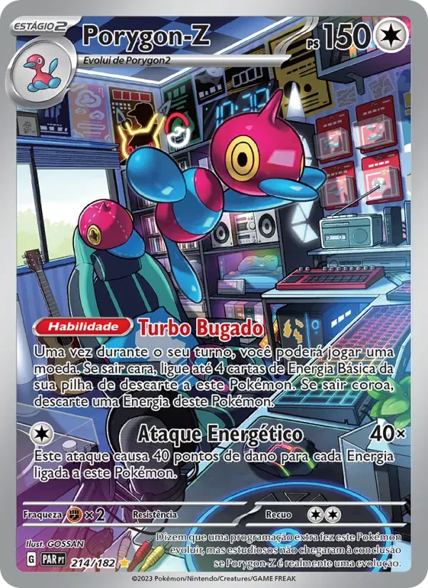 Porygon-Z 214/182 Fenda Paradoxal