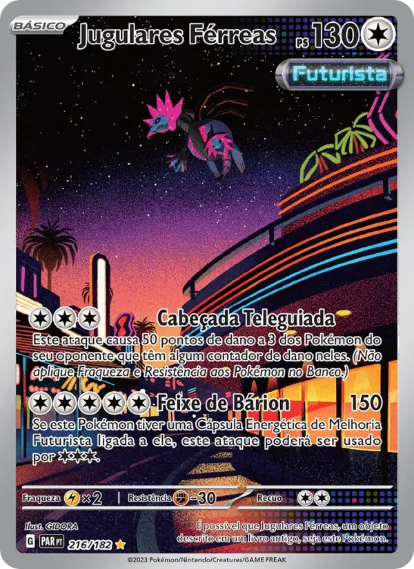 Jugulares Férreas 216/182 Fenda Paradoxal