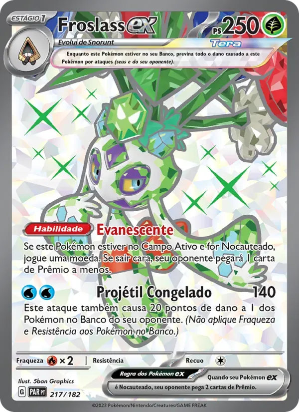 Froslass ex 217/182 Fenda Paradoxal