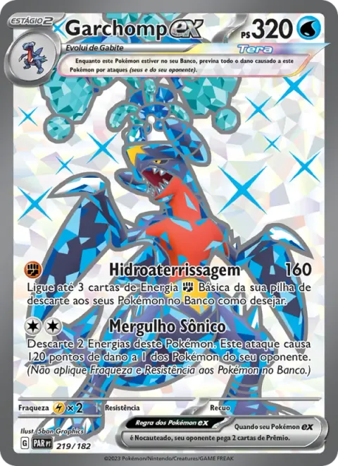 Garchomp ex 219/182