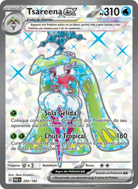 Tsareena ex 220/182