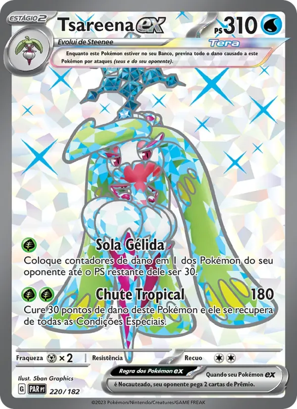 Tsareena ex 220/182 Fenda Paradoxal