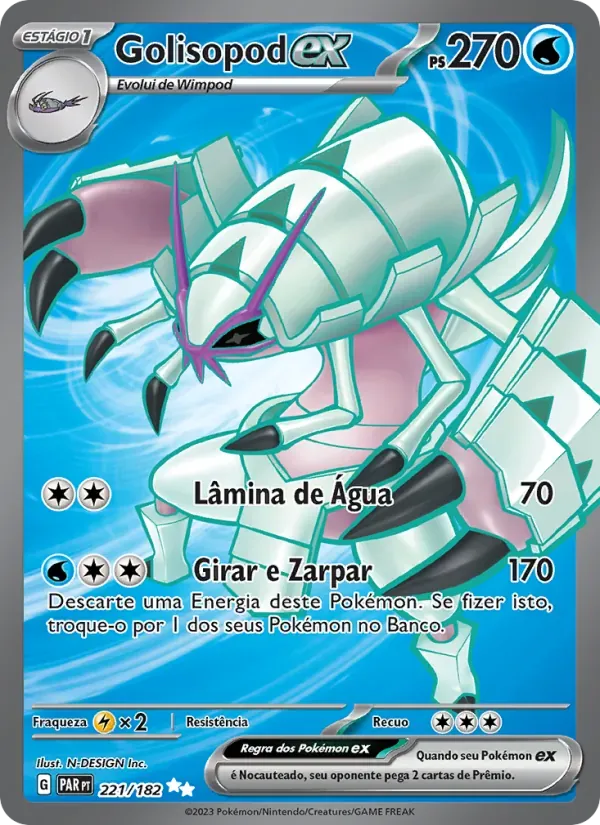 Golisopod ex 221/182 Fenda Paradoxal