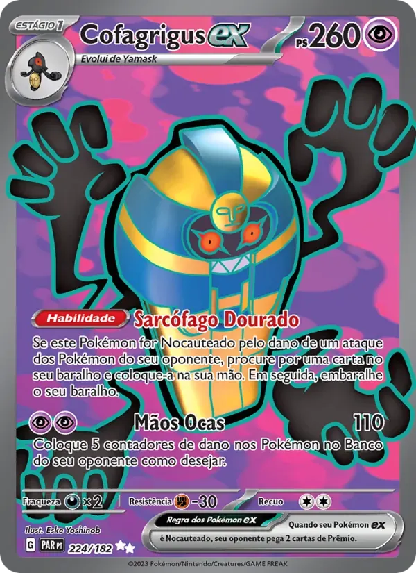 Cofagrigus ex 224/182 Fenda Paradoxal