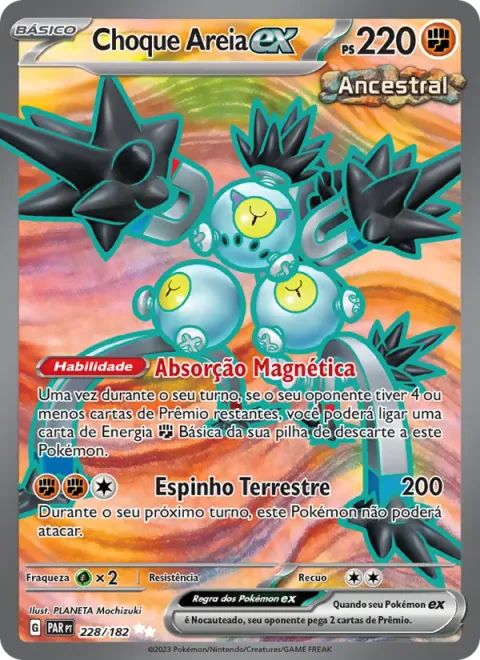 Choque Areia ex 228/182