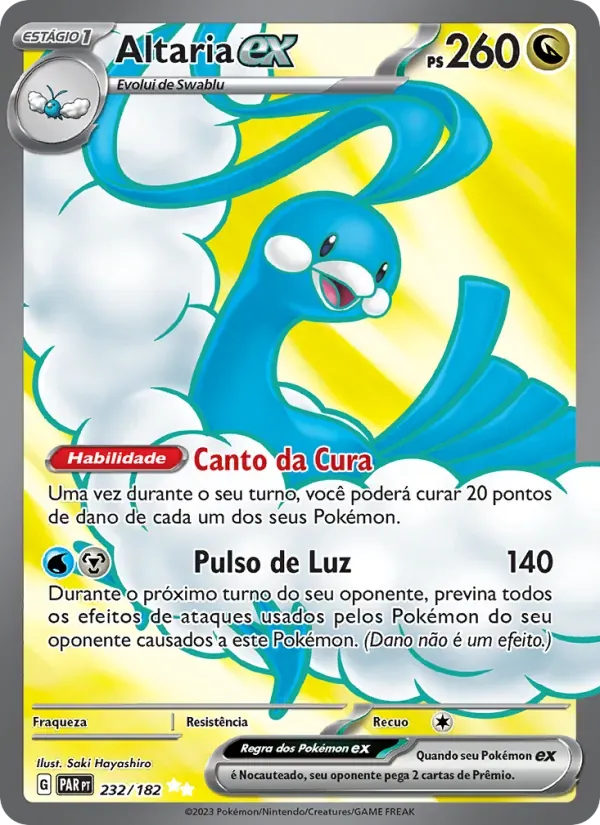 Altaria ex 232/182 Fenda Paradoxal