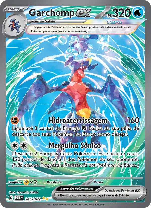 Garchomp ex 245/182 Fenda Paradoxal