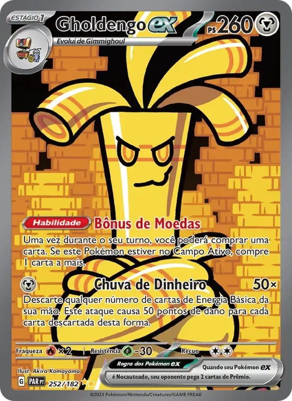 Gholdengo ex 252/182 Fenda Paradoxal