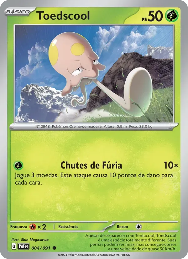 Toedscool 004/91 Destinos de Paldea