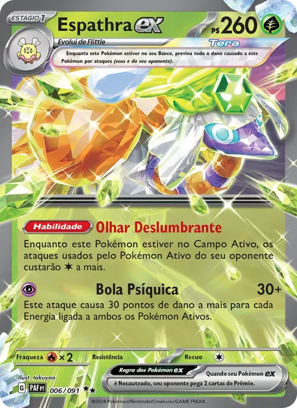Espathra ex 006/91 Destinos de Paldea