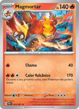 Magmortar 010 Destinos de Paldea
