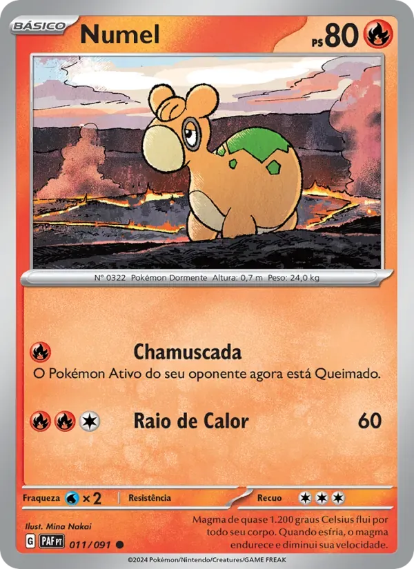Numel 011/91 Destinos de Paldea