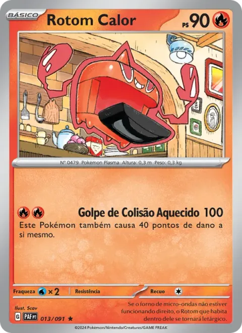 Rotom Calor 013/91
