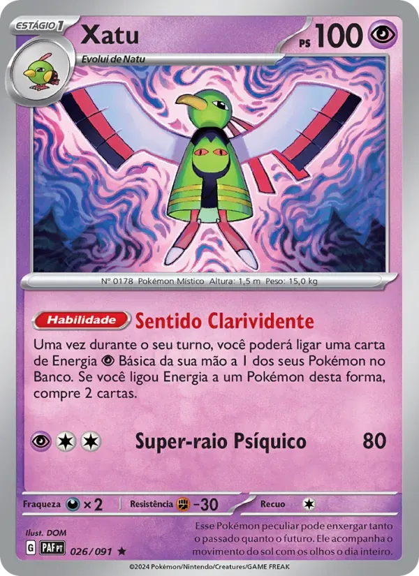 Xatu 026/91 Destinos de Paldea