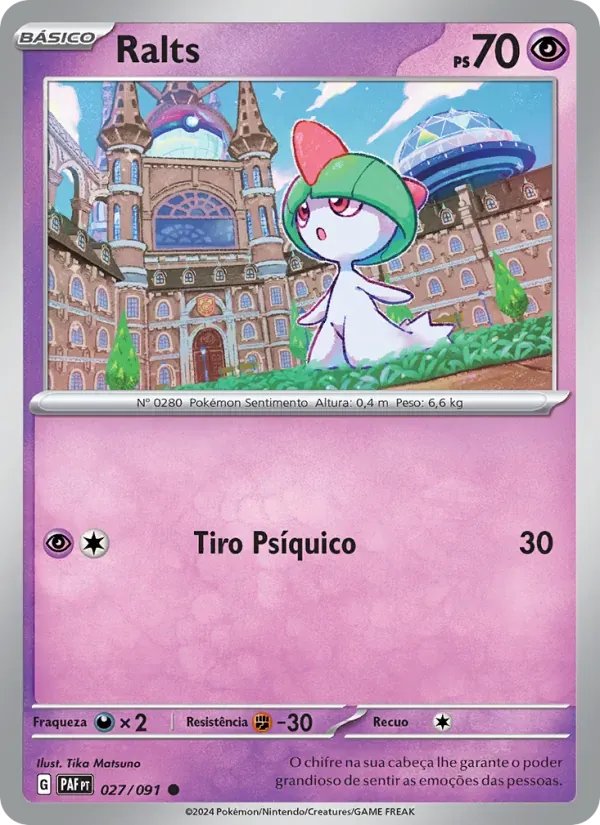 Ralts 027/91 Destinos de Paldea