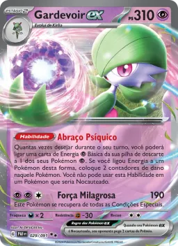 Gardevoir ex 029 Destinos de Paldea