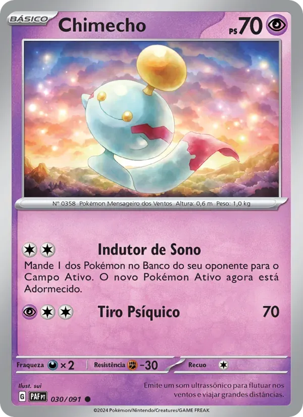 Chimecho 030/91 Destinos de Paldea