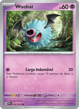 Woobat 032 Destinos de Paldea