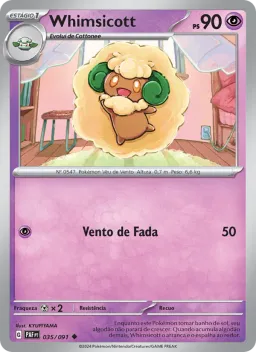 Whimsicott 035 Destinos de Paldea