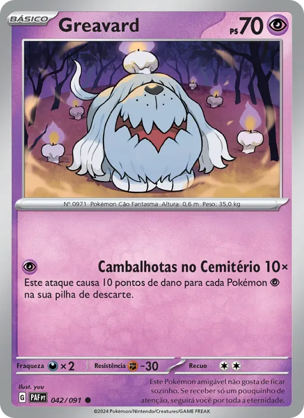 Greavard 042/91 Destinos de Paldea