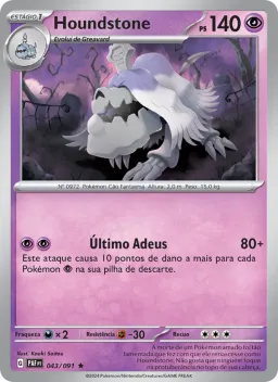 Houndstone 043 Destinos de Paldea