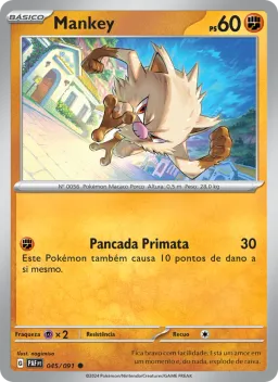 Mankey 045 Destinos de Paldea