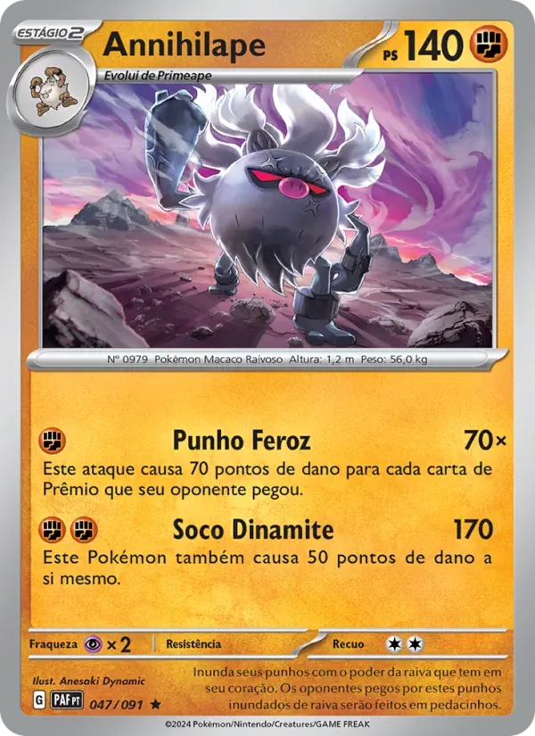 Annihilape 047/91 Destinos de Paldea