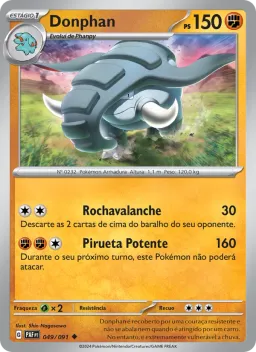 Donphan 049 Destinos de Paldea