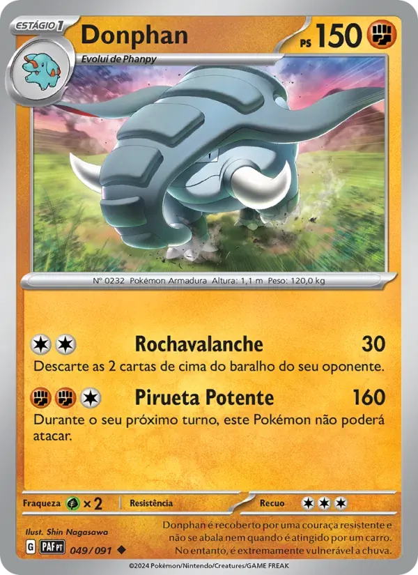Donphan 049/91 Destinos de Paldea