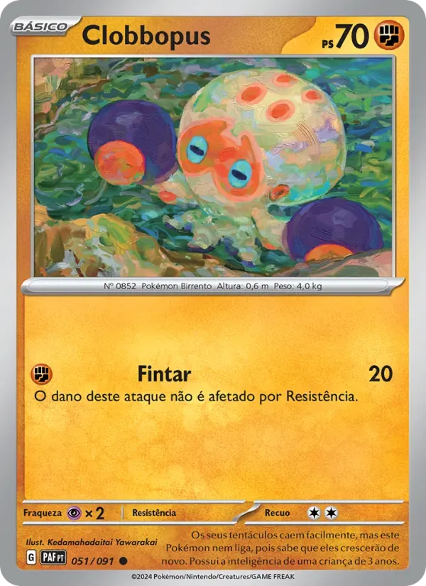 Clobbopus 051/91 Destinos de Paldea