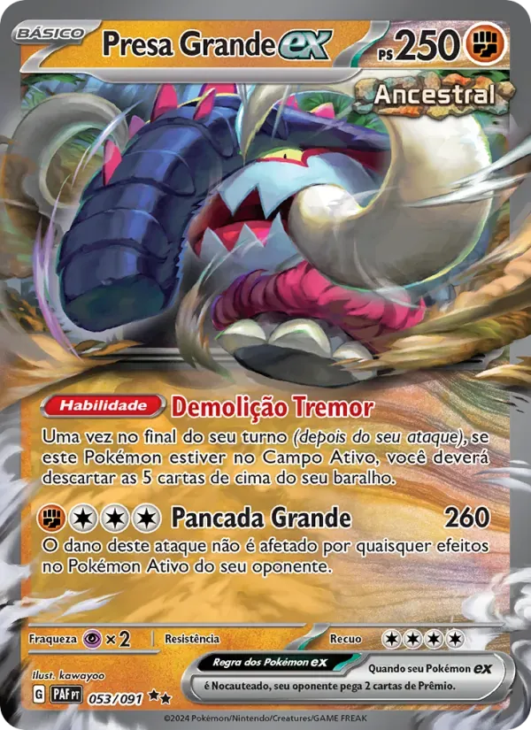 Presa Grande ex 053/91 Destinos de Paldea