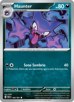 Haunter 056 Destinos de Paldea