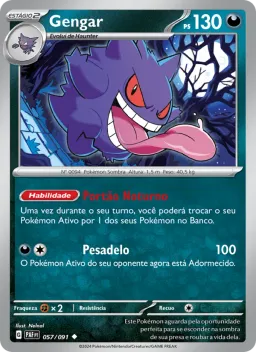 Gengar 057 Destinos de Paldea