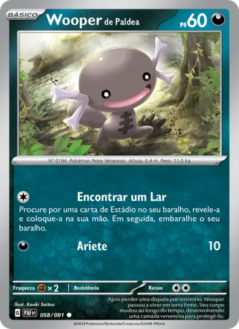 Wooper de Paldea 058/91