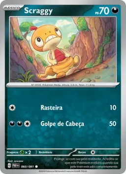 Scraggy 060 Destinos de Paldea