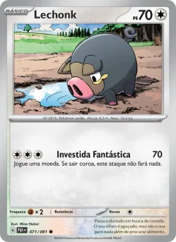 Lechonk 071 Destinos de Paldea