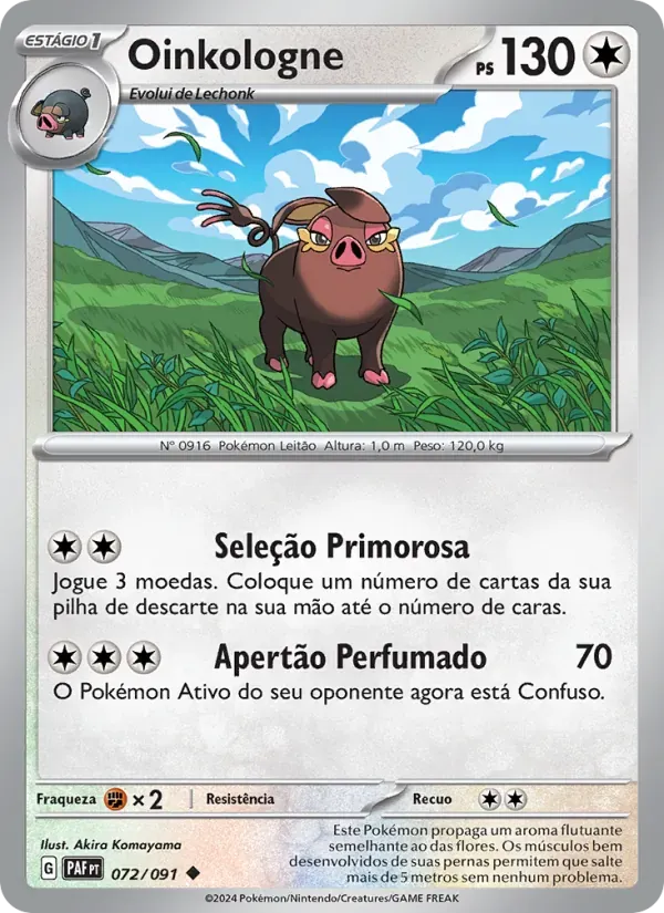Oinkologne 072/91 Destinos de Paldea