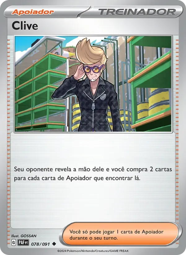 Clive 078/91 Destinos de Paldea