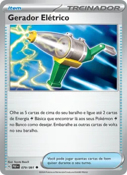 Gerador Elétrico 079 Destinos de Paldea