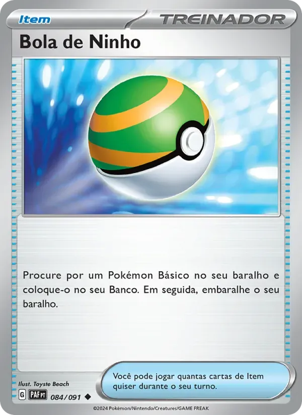 Bola de Ninho 084/91 Destinos de Paldea