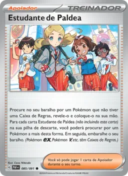 Estudante de Paldea 085 Destinos de Paldea