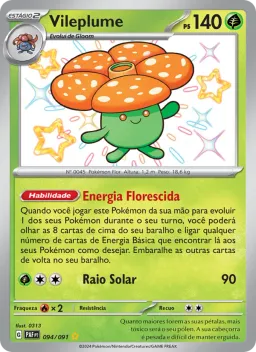 Vileplume 094 Destinos de Paldea