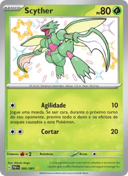 Scyther 095 Destinos de Paldea
